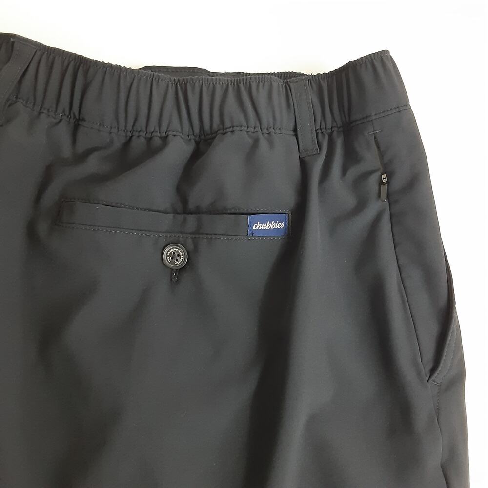 Chubbies Everywhere Performance Shorts 6” Black M… - image 4